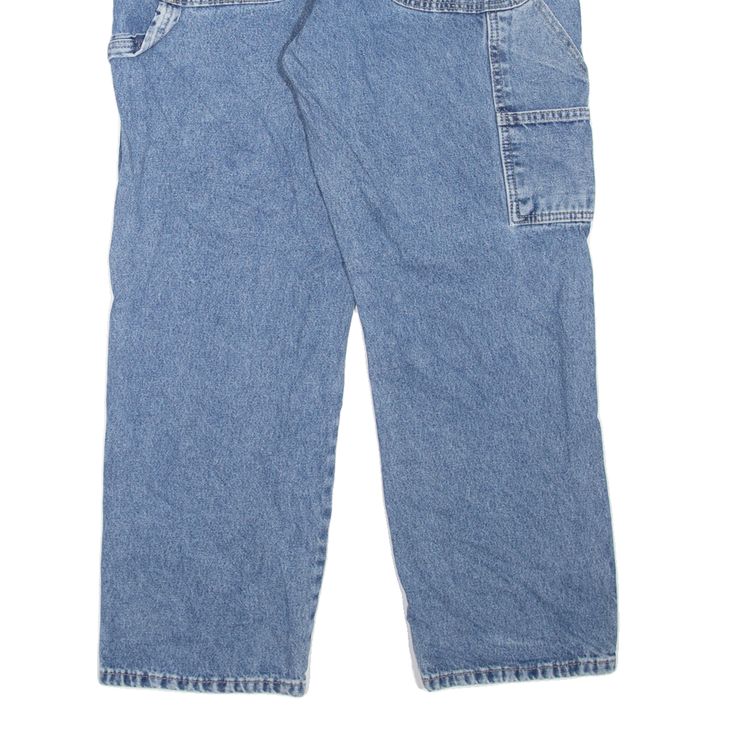 DICKIES Carpenter Workwear Mens Jeans Blue Regular